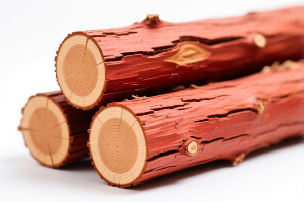 Light Red Meranti Logs