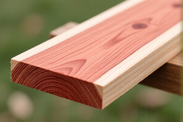 Light Red Meranti Unprocessed Wood