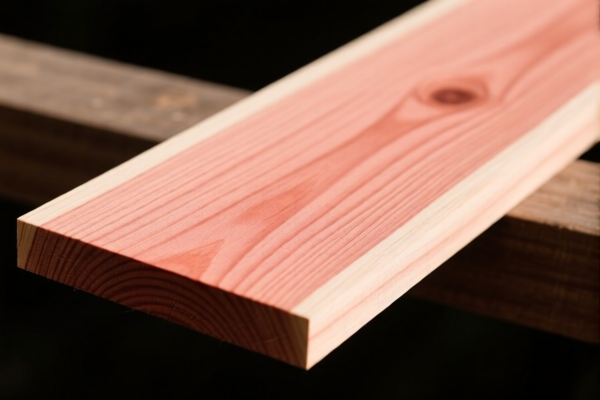 Light Red Meranti Unprocessed Wood