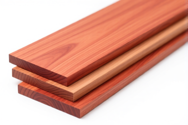 Light Red Meranti Wood Boards
