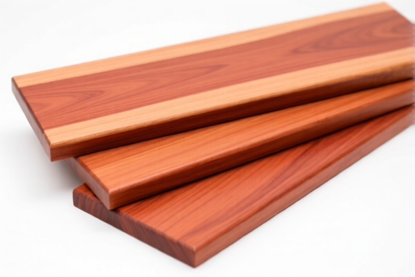 Light Red Meranti Wood Boards