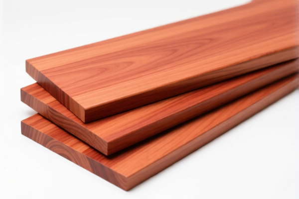 Light Red Meranti Wood Boards