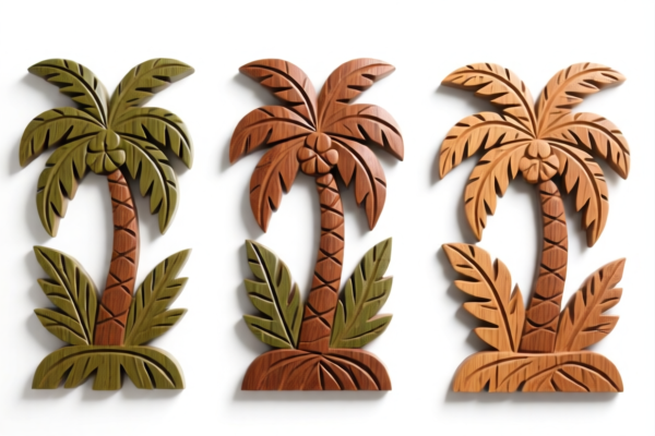 Tropical Wood Carved Handicrafts