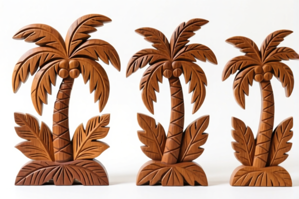 Tropical Wood Carved Handicrafts