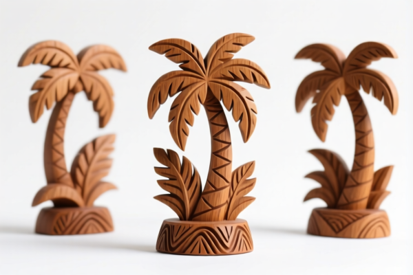 Tropical Wood Carving Models
