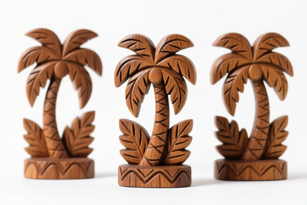 Tropical Wood Carving Models