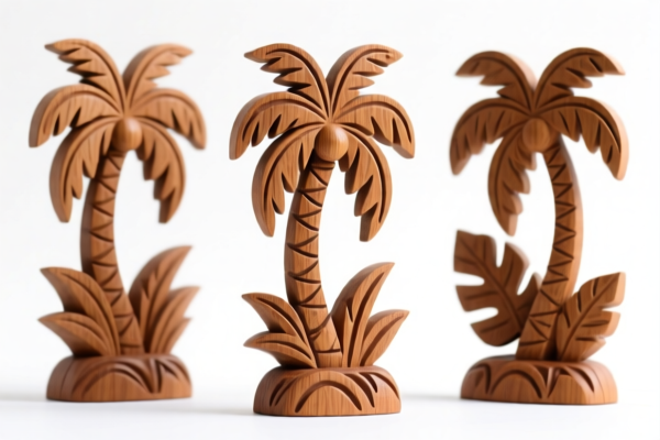Tropical Wood Carving Models