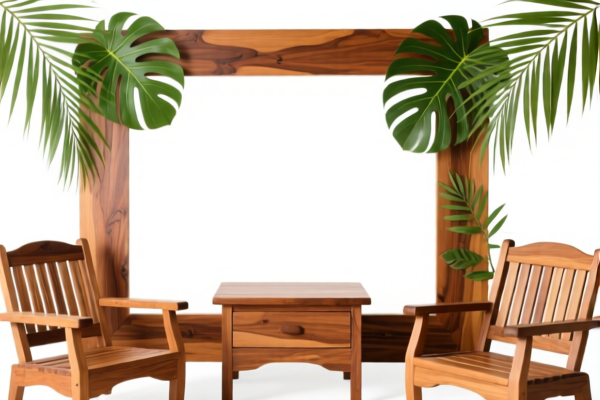 Tropical Wood Furniture Frames