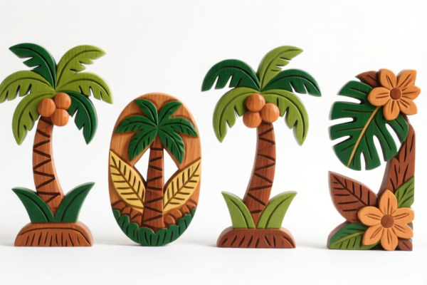 Tropical Wood Handicraft Semi