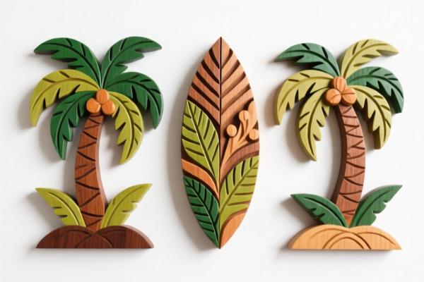 Tropical Wood Handicraft Semi