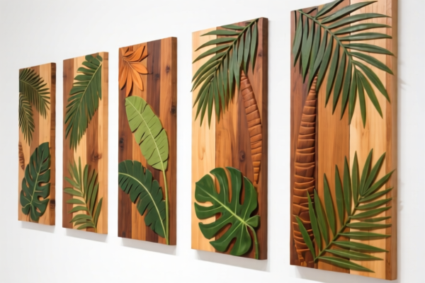 Image for Tropical Wood Wall Panels