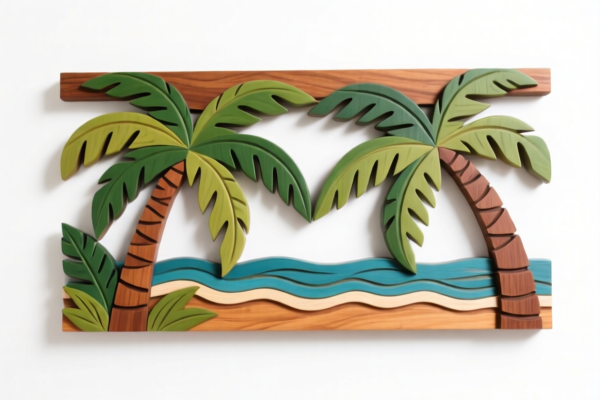 Tropical Wood for Decoration