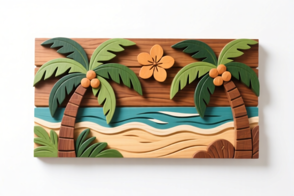 Tropical Wood for Decoration
