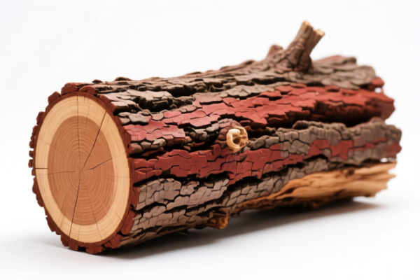 Rough Red Oak Log