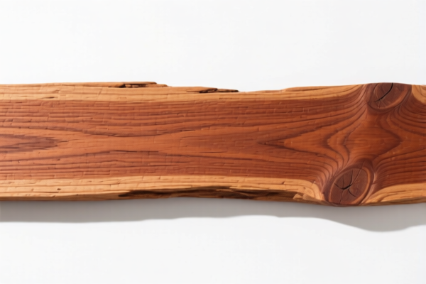 Rough Red Oak Plank