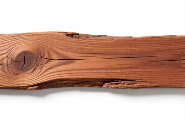 Rough Red Oak Plank