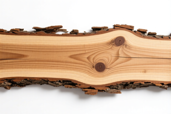 Rough Beech Wood Stripped of Bark