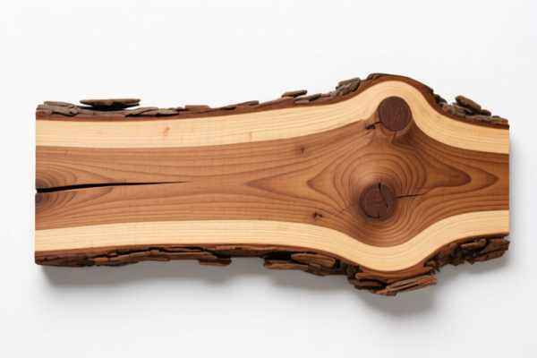 Rough Beech Wood Stripped of Bark