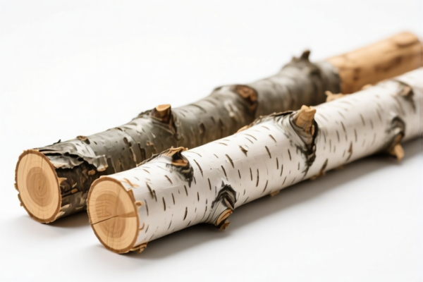 Rough Birch Timber