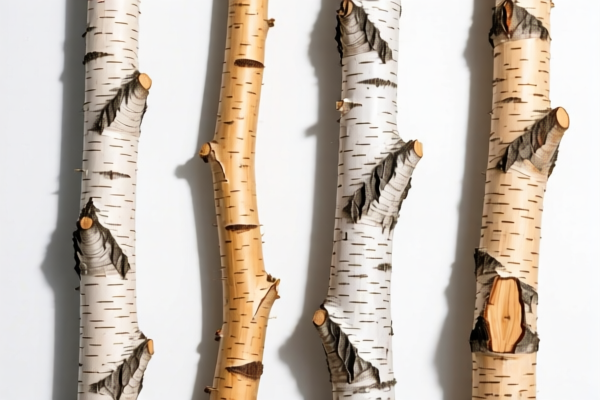 Rough Birch Timber
