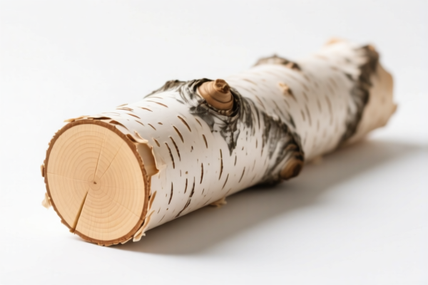 Unprocessed Birch Wood