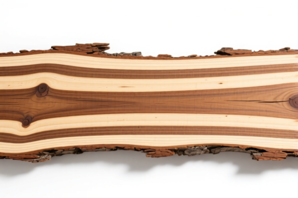Stripped Poplar Rough Wood