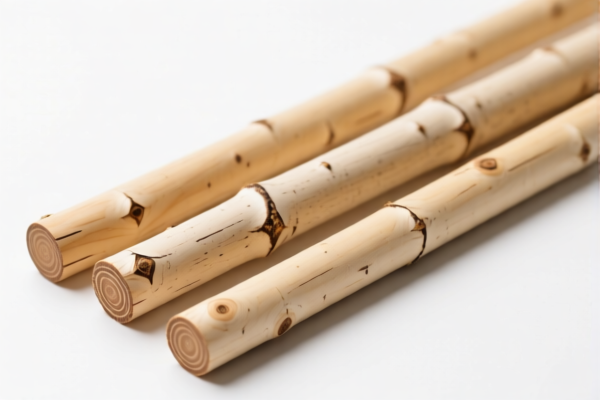 Unprocessed Aspen Wood Poles