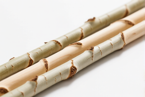 Unprocessed Poplar Wood Poles