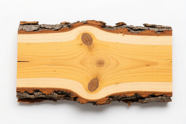 Debarked Yellow Poplar Rough Wood
