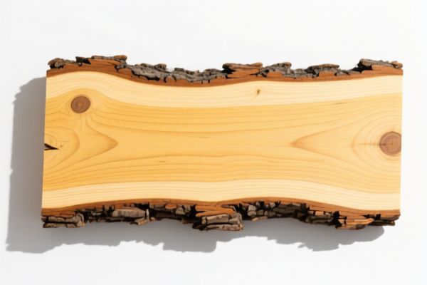 Debarked Yellow Poplar Rough Wood