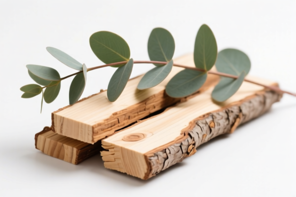 Eucalyptus wood for telegraph poles