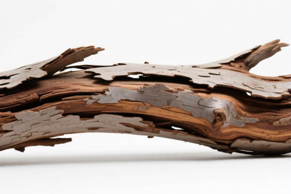 Rough eucalyptus wood for flooring