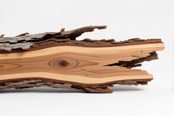 Rough eucalyptus wood for flooring