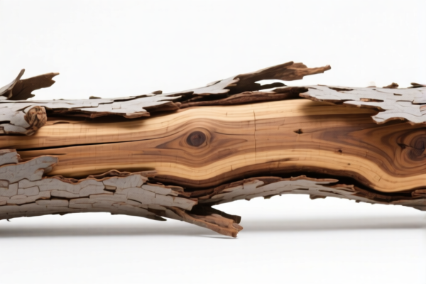 Rough eucalyptus wood for flooring