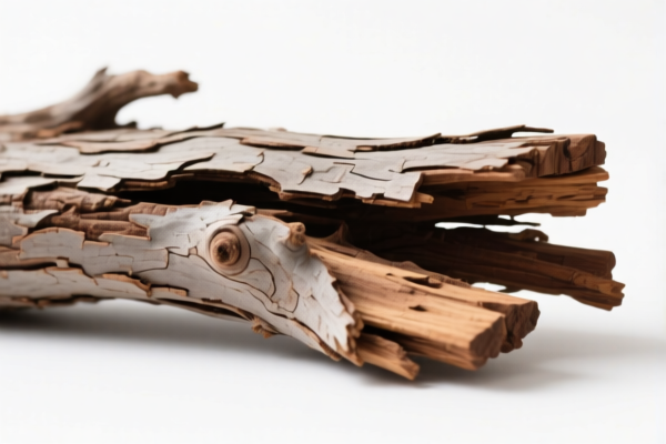 Rough eucalyptus wood for furniture