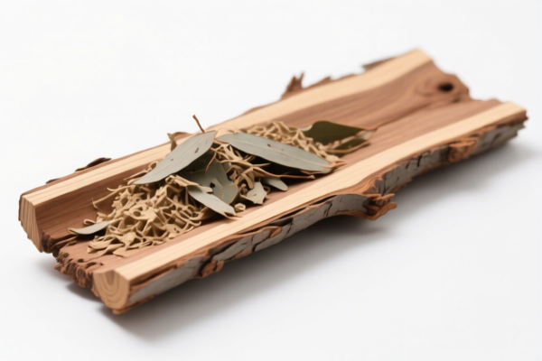 Rough eucalyptus wood for pulp production