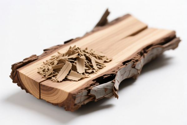 Rough eucalyptus wood for pulp production