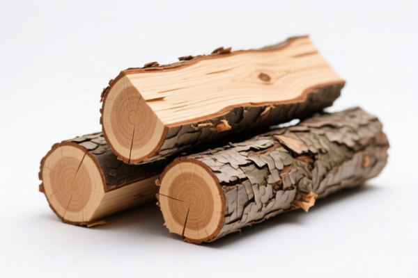 Rough wood (preliminarily processed)