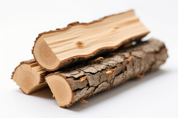 Rough wood (preliminarily processed)