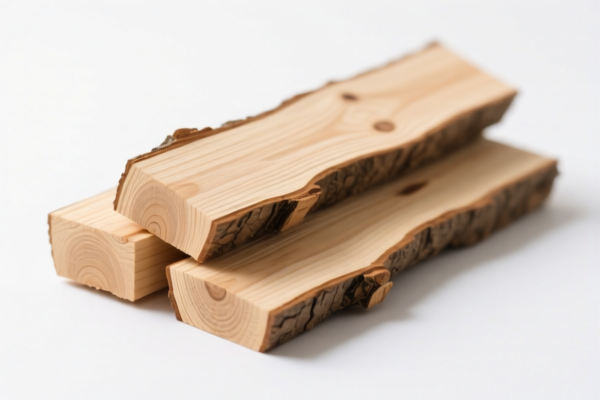 Rough wood (preliminarily processed)