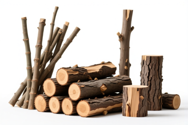 Rough Wood Logs