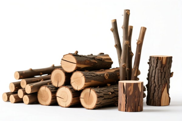 Rough Wood Logs