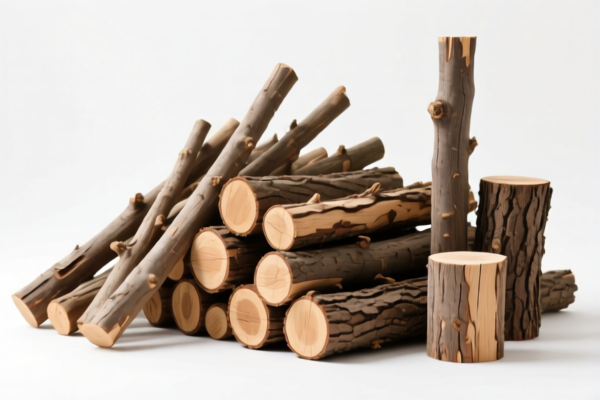 Rough Wood Logs