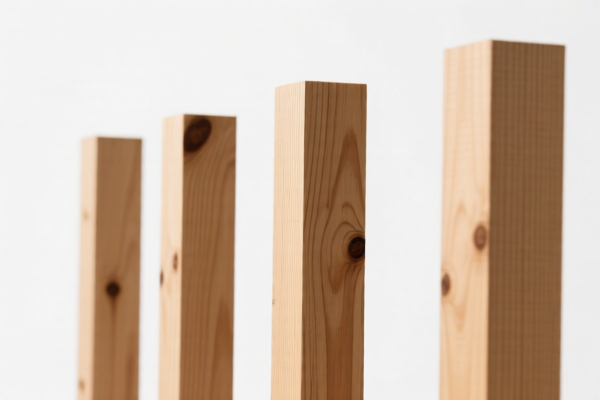 Unprocessed Wood Posts