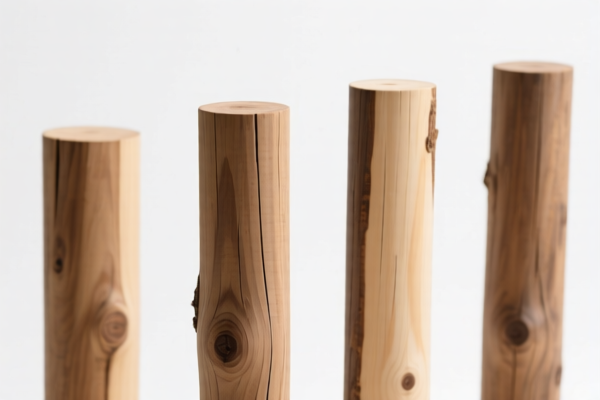 Unprocessed Wood Posts