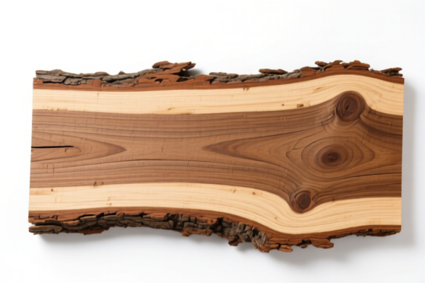 Debarked Rough Ash Wood