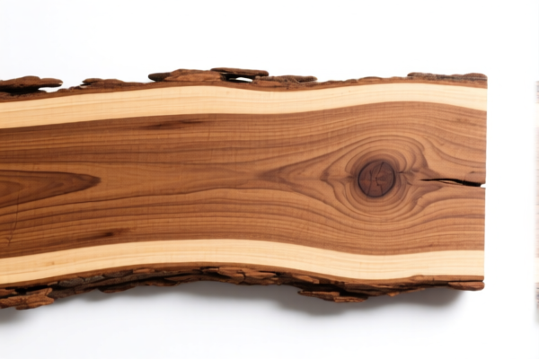 Debarked Walnut Wood