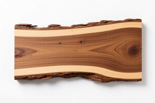 Debarked Walnut Wood