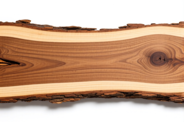 Debarked Walnut Wood