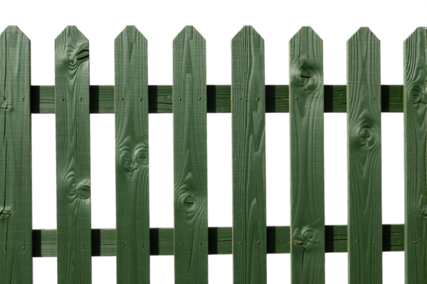 Coniferous Farm Fence Palings